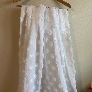 White Organza Curtains
